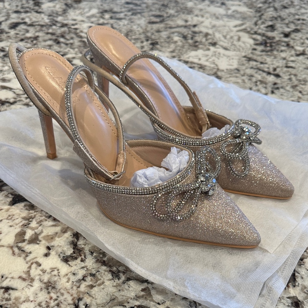 Elegant Glittering Women's Heels